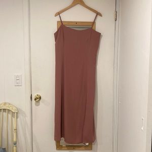 Aritzia Babaton maxi slip dress size large